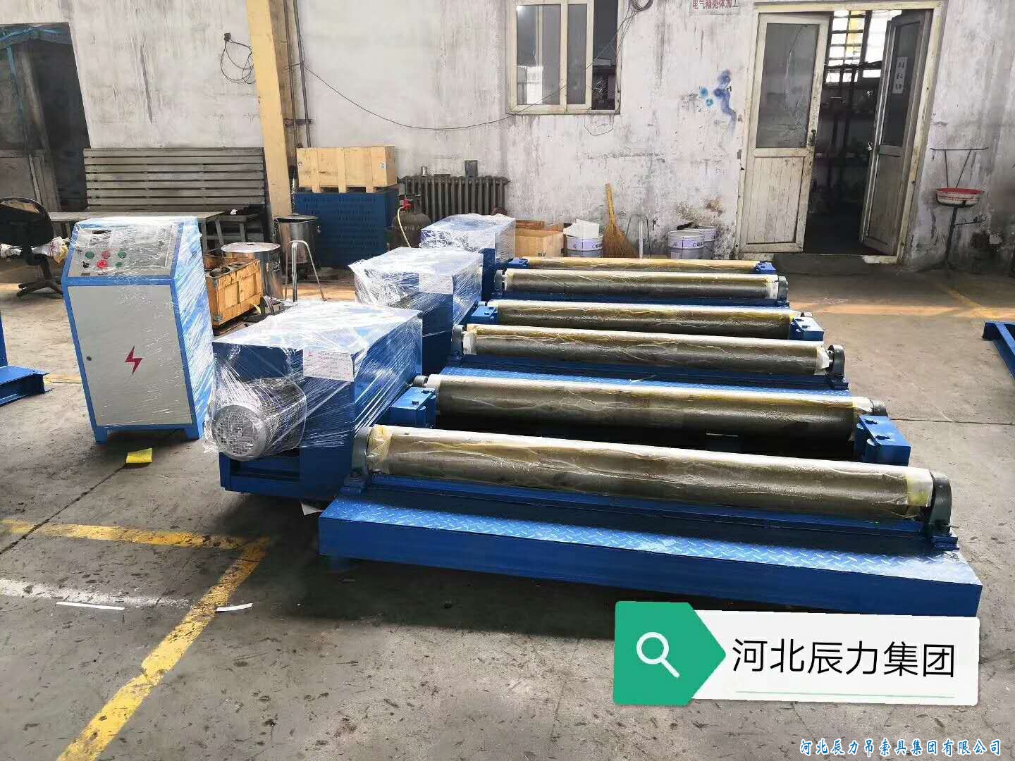 鋼絲繩纏放繩機(jī)器，鋼絲繩索具壓制機(jī)器，集體裝柜發(fā)貨